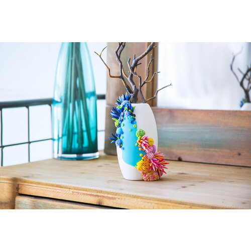 Craft&Clay' полимерная глина CCH эффект матового стекла 50 г цвет 1412 розовая фуксия