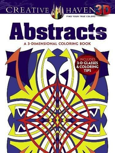 Johnson, Brian "Creative Haven 3-D Abstracts Coloring Book"