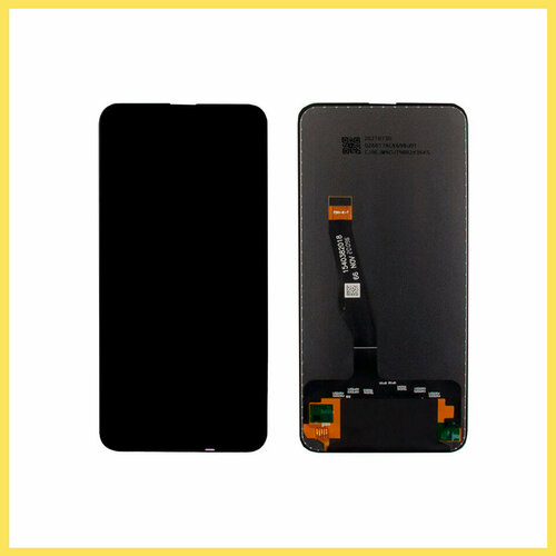 Дисплей (экран) для Huawei Y9s в сборе с тачскрином Черный - Эконом
