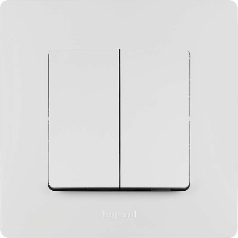 Рамка 1-м Etika бел. Leg 672501 — фото 1