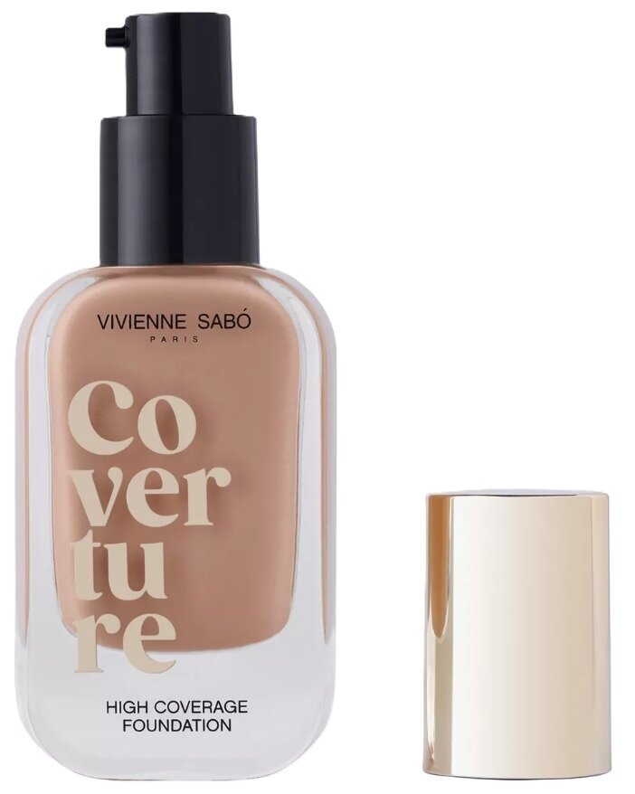 Тональный крем с плотным покрытием Vivienne Sabo High coverage foundation Coverture, тон 03, 30 мл — фото 1