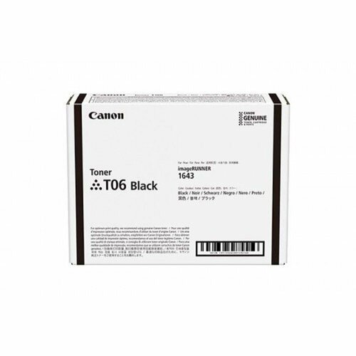 Canon Расходные материалы Canon тонер-картридж T06, черный для Canon 1643iF/1643i (20500стр.) 3526C002