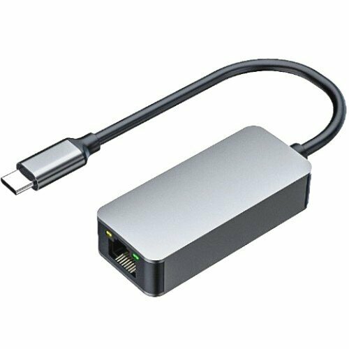 фото Сетевая карта rj-45 ks-is ks-714 usb3.0 на lan ethernet кабель адаптер rtl8156 - чёрный
