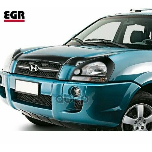 Дефлектор Капота Темный Hyu Tucson 2008- EGR арт. 014061