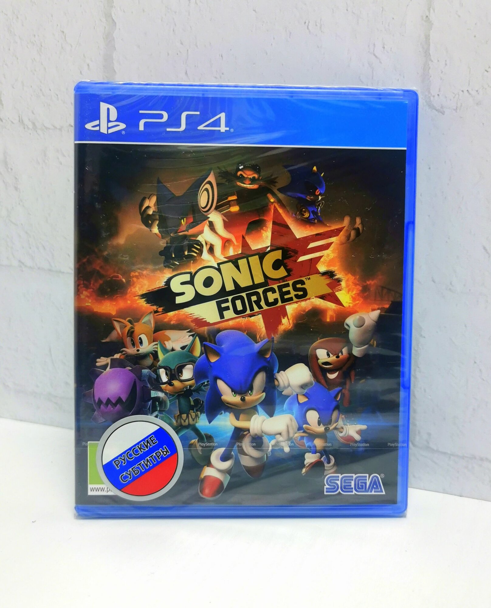 Sonic Forces Русские субтитры Видеоигра на диске PS4 / PS5