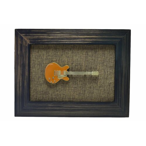 Ключница гитара Рок Для нескольких связок 8 крючков Горизонтальная 299₽