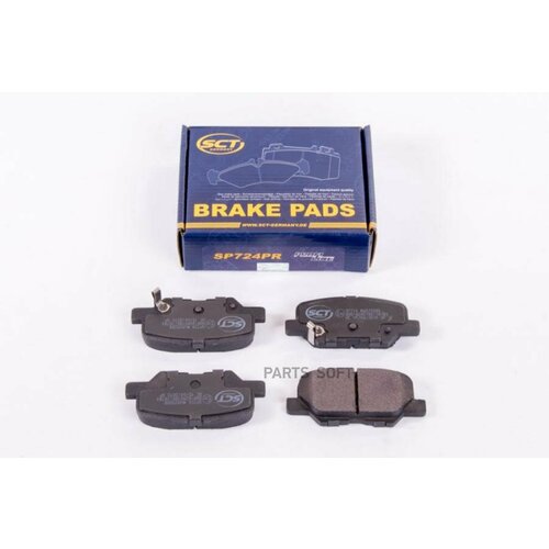 SCT GERMANY SP724 коод. торм. пер. MITS OUTLANDER 12-/ASX 10-/13-/CITR C4 AIRCROSS/PEU 4008 12-/MAZDA 6 13-