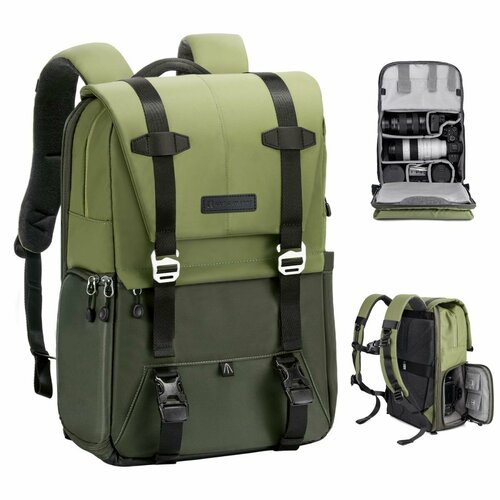 Рюкзак K&F Concept KF13.087AV2 20L, зеленый рюкзак mindshift firstlight 20l