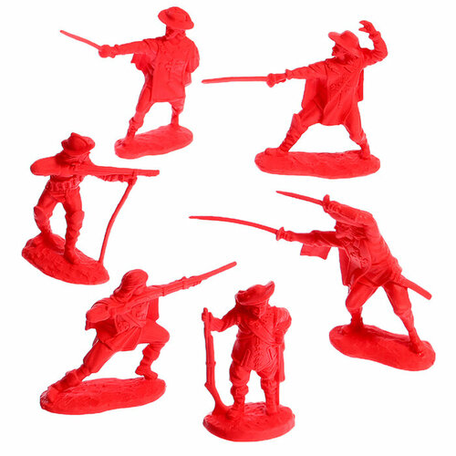 Игровой набор «Гвардейцы кардинала» (комплект из 4 шт) набор солдатиков мушкетеры гвардейцы кардинала пушка 2 шт