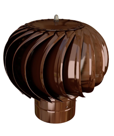 Турбодефлектор крышный ERA ТД-110 8017 ТД 110мм d110 оцинкованный коричневый (RAL 8017)