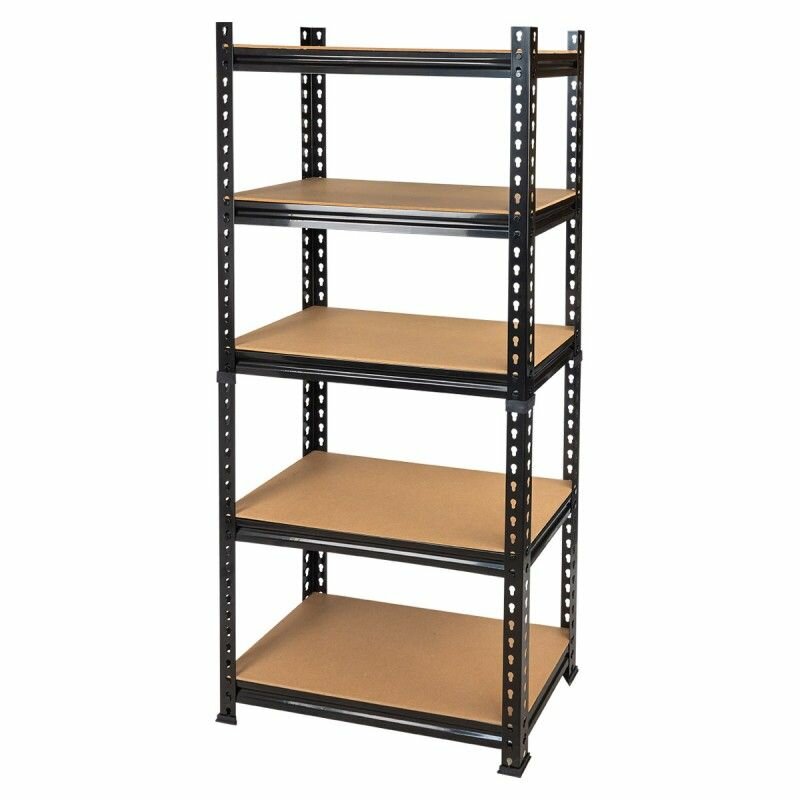 фото Стеллаж металлический для хранения Forsage 150*70*30 см 5 полок