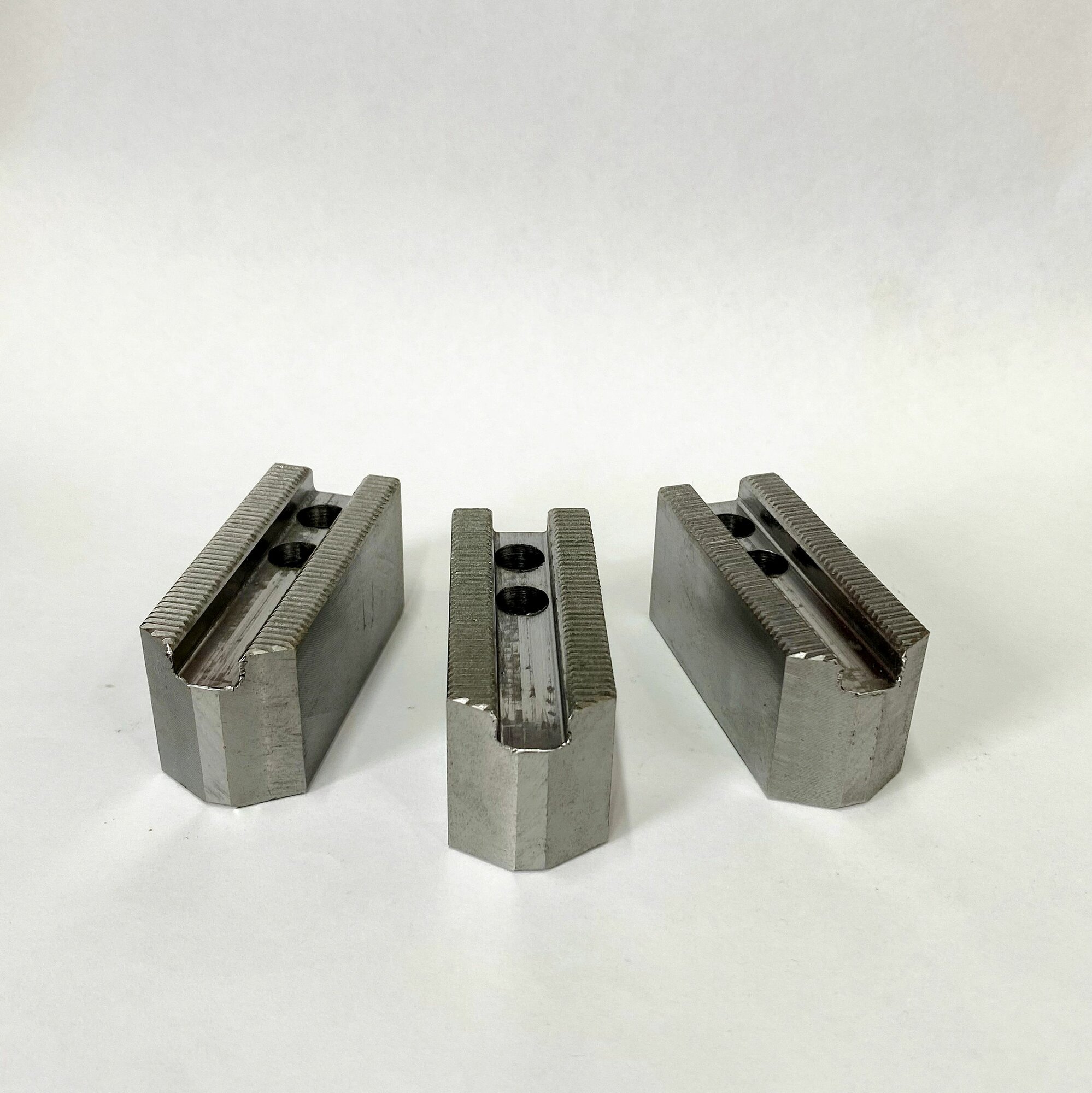 фото SC-10 кулачки cырые (мягкие) для токарного патрона 250 мм (10")