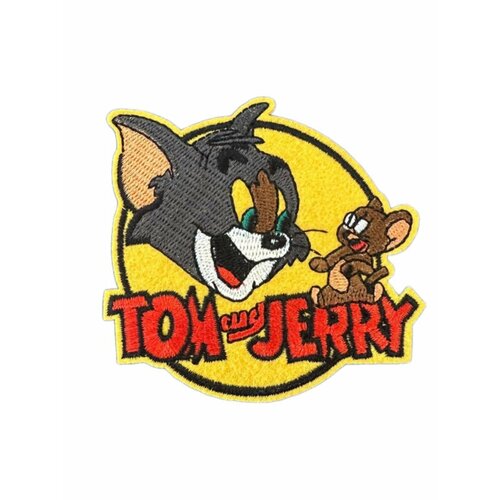 Нашивка термоаппликация из мультфильма Том и Джерри 550₽