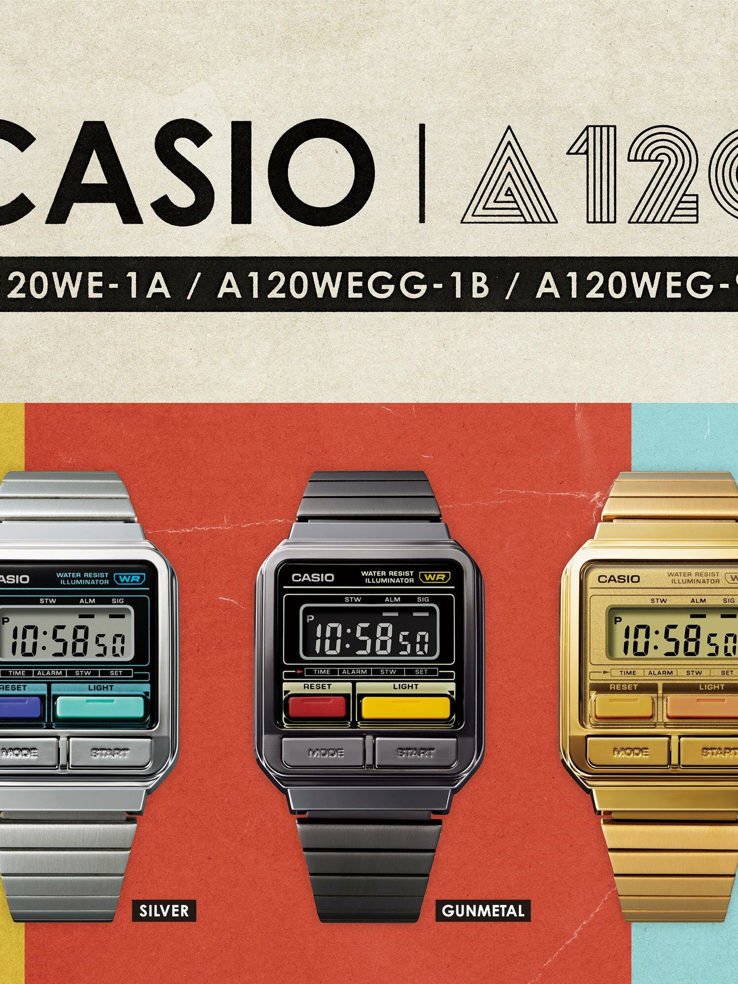 Наручные часы CASIO Vintage, black — фото 1