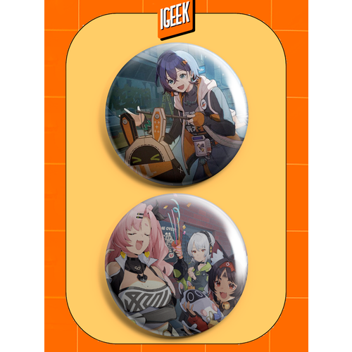 Набор магнитов Zenless zone zero 58мм 317₽