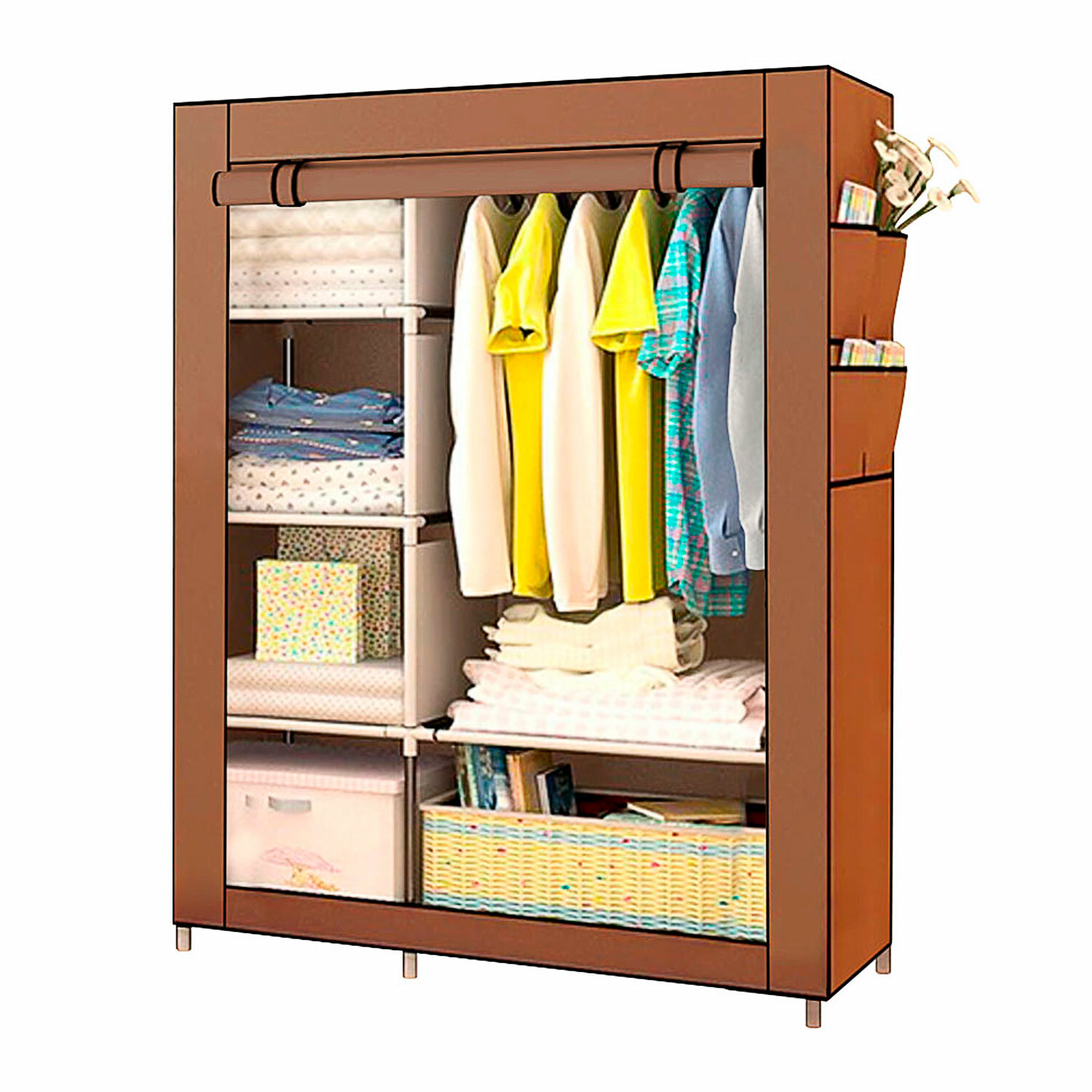 фото Шкаф для одежды ткань SOKOLTEC