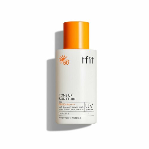 Tfit TONE UP SUN FLUID Тонизирующий солнцезащитный флюид, 50мл
