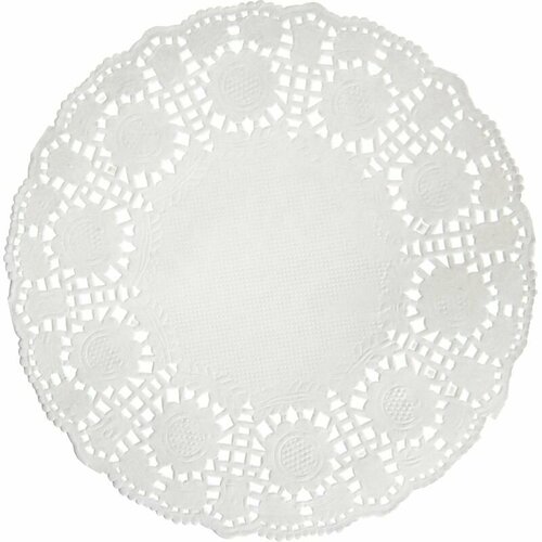 Гуслица Бумажные салфетки ажурные диаметр 10 см 250 шт 411₽