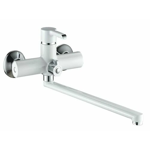 Смеситель для ванны с душем с длинным изливом