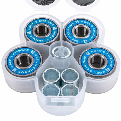 ПодшипникиTech-team608RS ABEC- 9 8 шт8 шайб4 спейсера В пластиковой коробке ABEC-9 skate 1250₽
