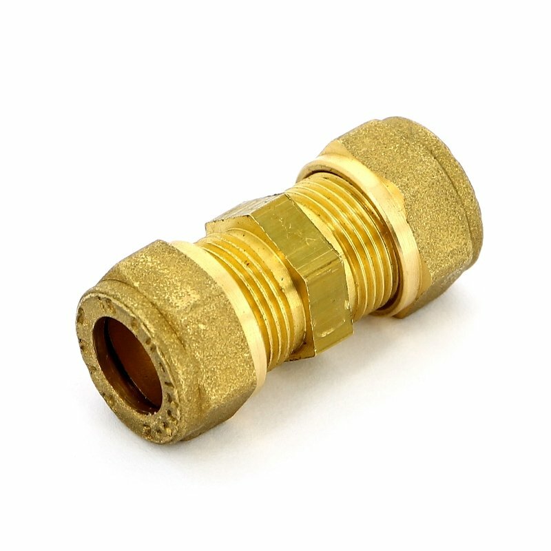 Муфта 10 x 10 обжим TIEMME