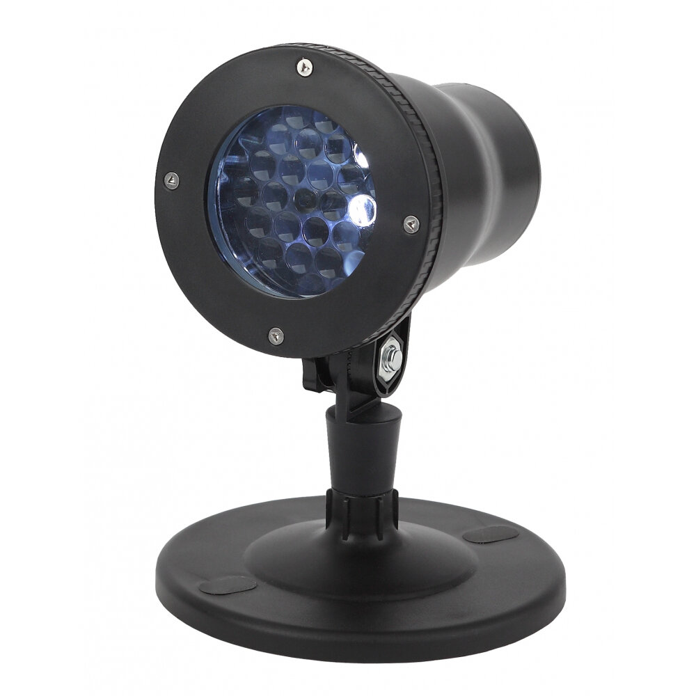 Проектор ЭРА снежинки 220V IP44 холодный белый 6W Б0041645 - фото №5
