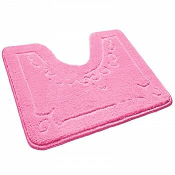 Туалетный коврик шахинтекс розовый (500х600)