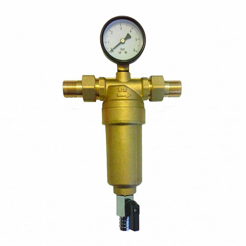 Фильтр промывной Vieir с манометром 12 для ГВС JH151 2864₽