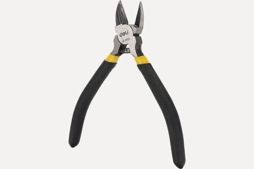 Изображение товара DELI dl2715 мини-бокорезы 125 мм из стали 56-60 HRC противоскользящая рукоять 119051