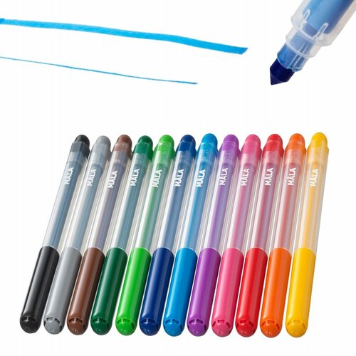 IKEA MALA икеа мола Фломастер 12шт 1050₽