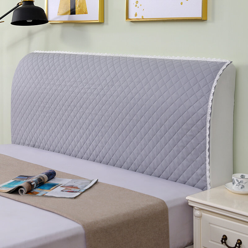 фото Чехол для кровати "все включено", скандинавский стиль, серый, 1,2 м