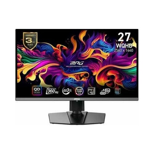 Монитор 27 MSI MPG 271QRX QD-OLED 9S6-3CD79A-009 черный