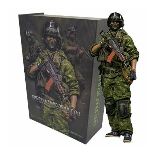 Коллекционная фигурка в масштабе 1/6 - Damtoys - Боец спецназа Витязь - (78087) подвижная игрушка статуэтка воин с высокой детализацией игровая модель солдата в подарок для коллекции Gsoldiers