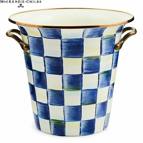 Ведерко для охлаждения вина MacKenzie-Childs Royal Check 27000₽