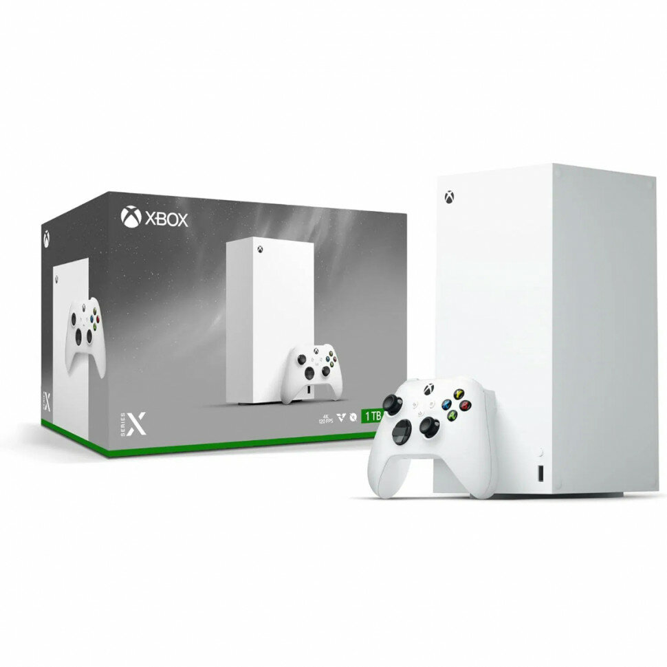 Игровая приставка Microsoft Xbox Series X Digital Edition, 1 ТБ, белый — фото 1