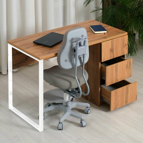 Стол Лофт письменный с тумбой 120х60 Сириус