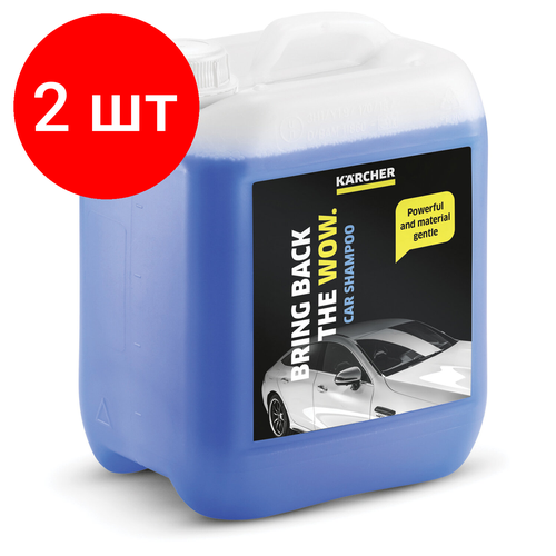 Комплект 2 шт Шампунь автомобильный для минимоек 5 л KARCHER керхер 6294-0290 6812₽