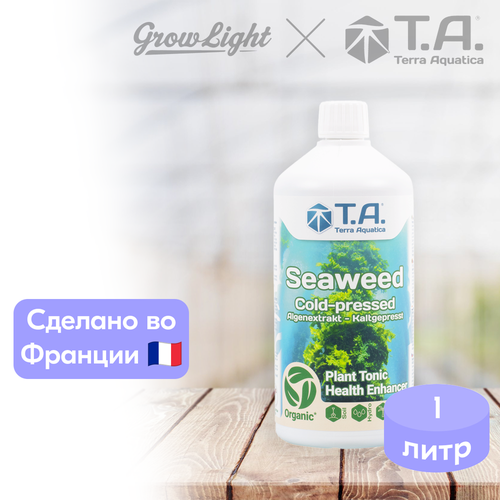 Стимулятор цветения Terra Aquatica Seaweed, 1л удобрение для растений