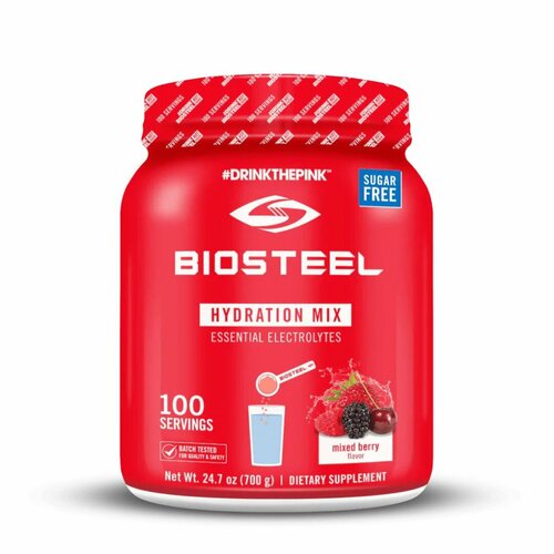Изотоник Biosteel Hydration Mix спортивный с электролитами Ягодное Ассорти, 700 г
