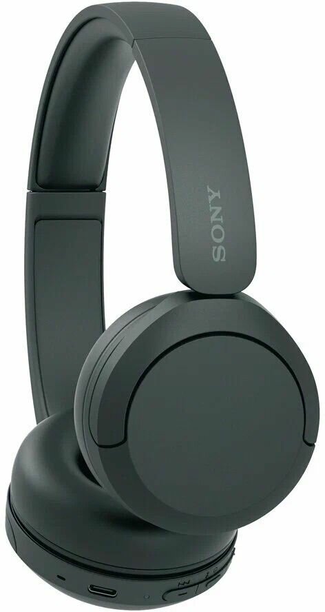 Наушники Sony WH-CH520, Оригинал, накладные, беспроводные, Чёрные. — фото 1