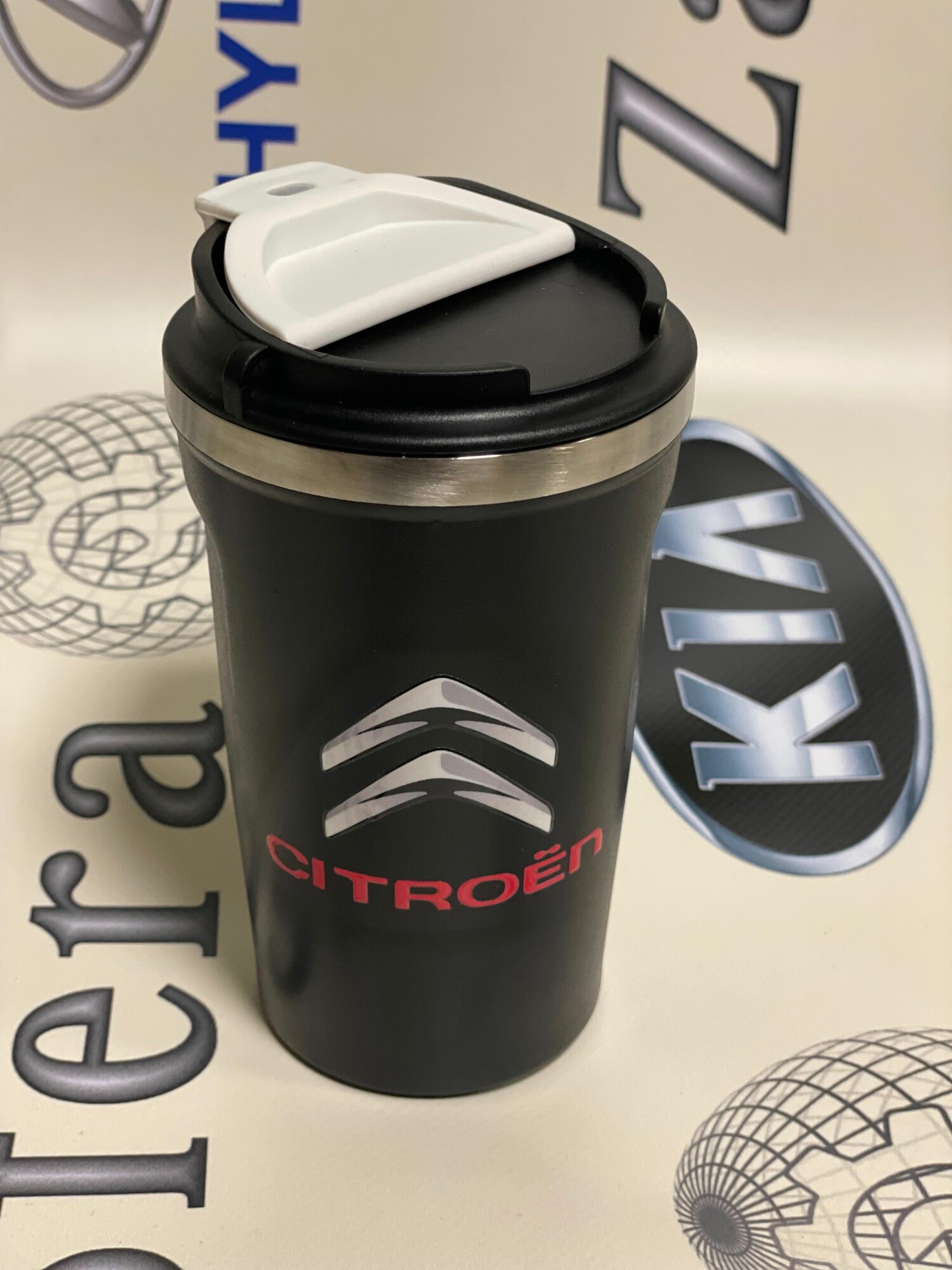 Термокружка автомобильная Citroen 380 мл