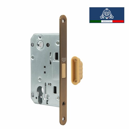 Замок магнитный под цилиндр PDP PM-1011 матовый кофе 1150₽