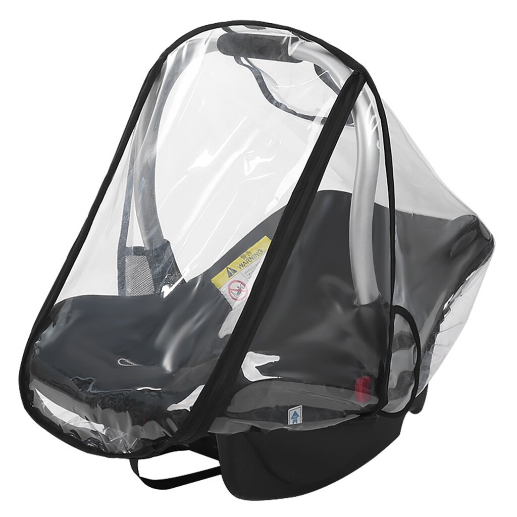 Car Seat Cover Food Grade EVA- Universal Car Seat Rain Waterproof/Windproof Protection= Protect from Dust- Portable