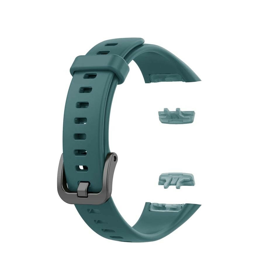 Ремешок силиконовый для смарт-часов Huawei Honor Band 6 изумрудный