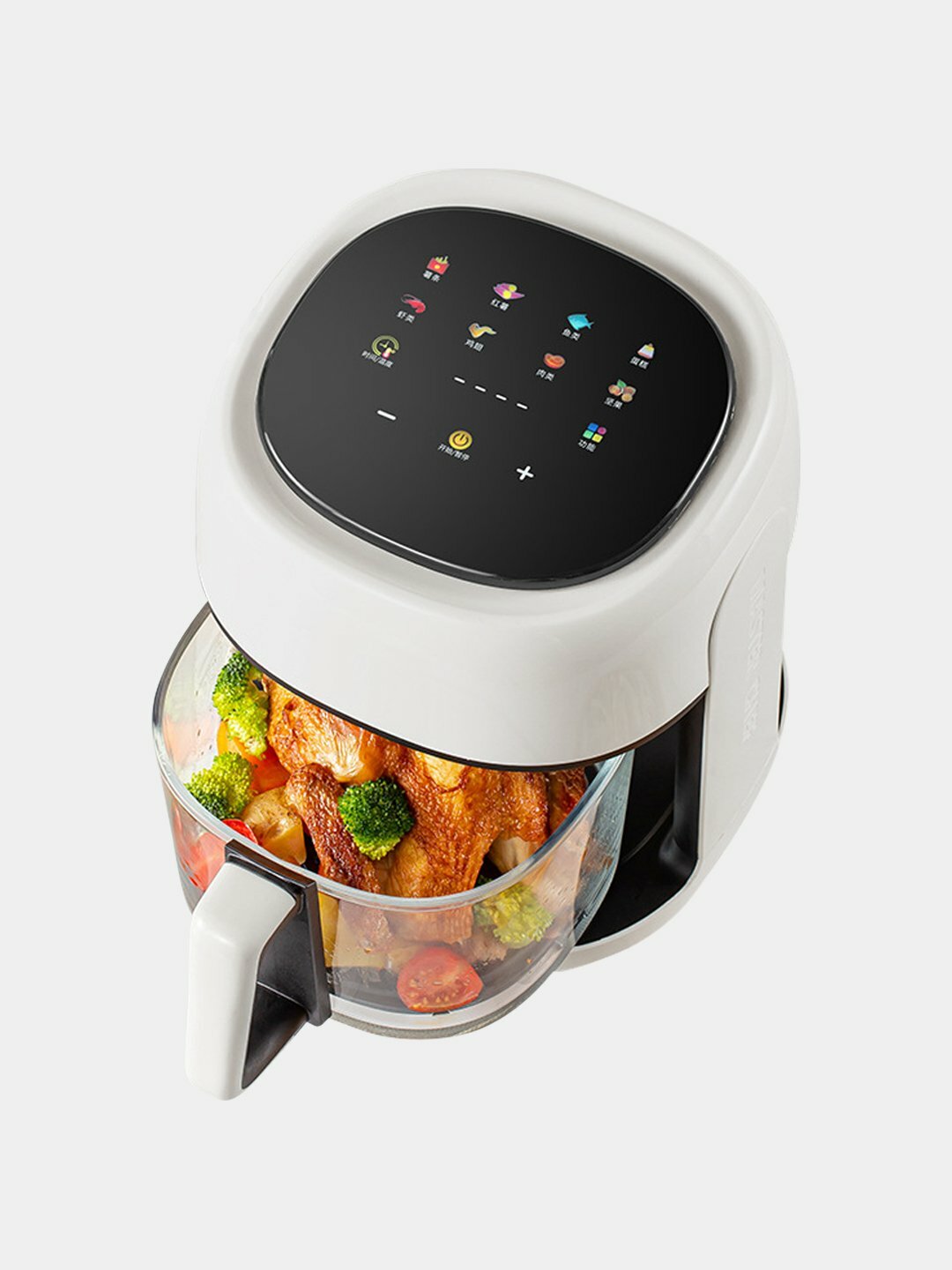 Визуальная воздушная фритюрница Deylinghs QF-304B для приготовления блюд без масла ✅