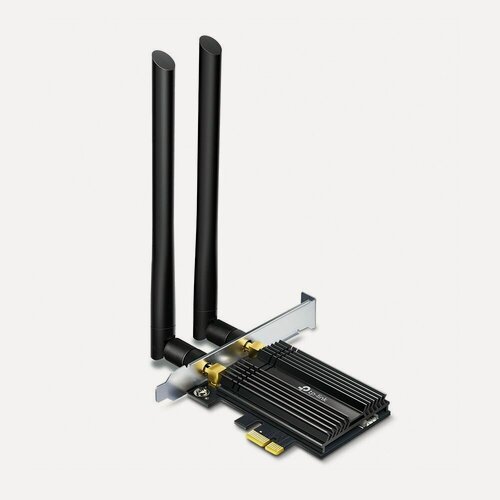 Изображение товара Сетевой Wi-Fi-Bluetooth адаптер TP-Link Archer TX50E, AX3000, PCI Express, Bluetooth 5.0, двухдиапазонный