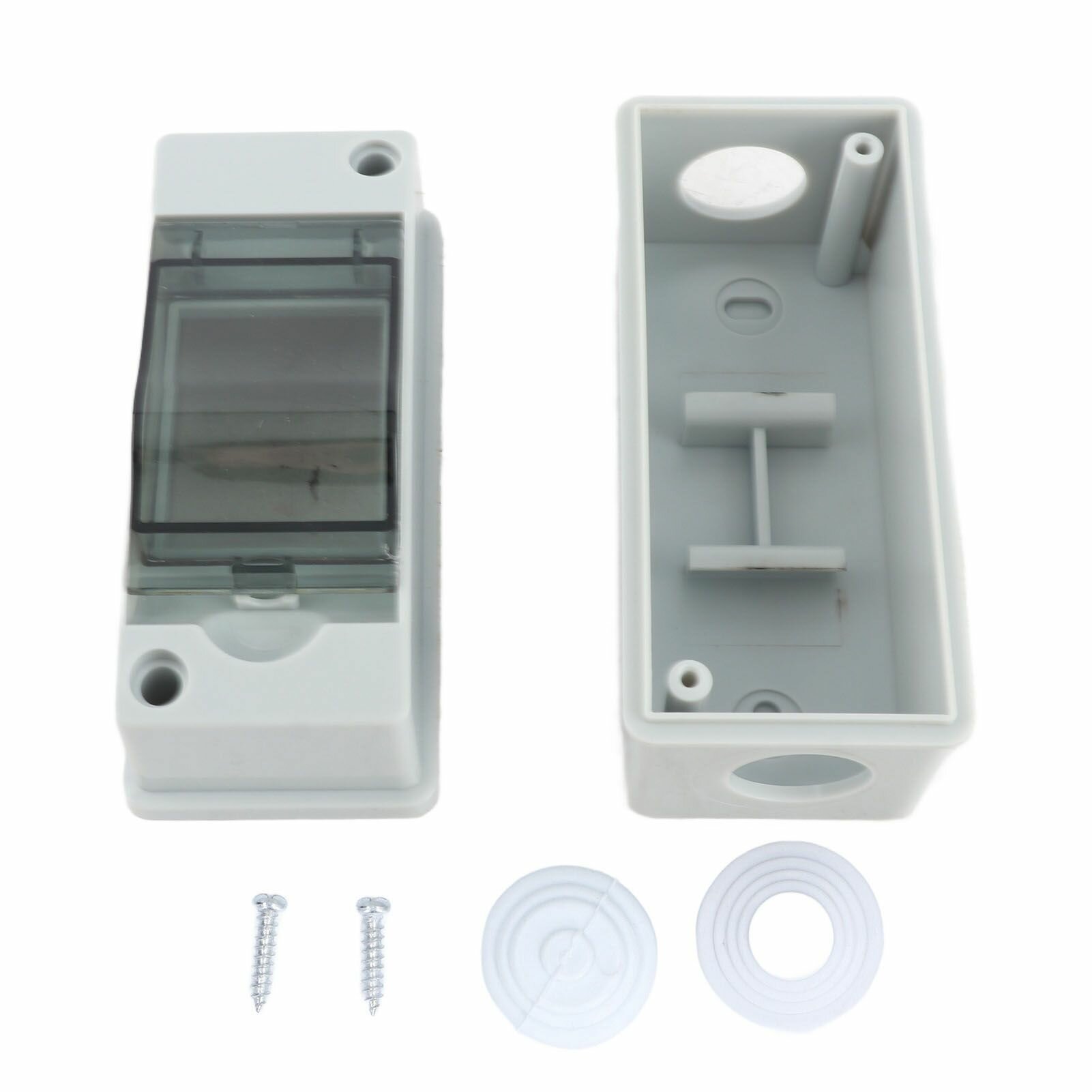 Распределительная коробка IP65 корпус с прозрачной крышкой водонепроницаемый пылезащитный для наружного применения