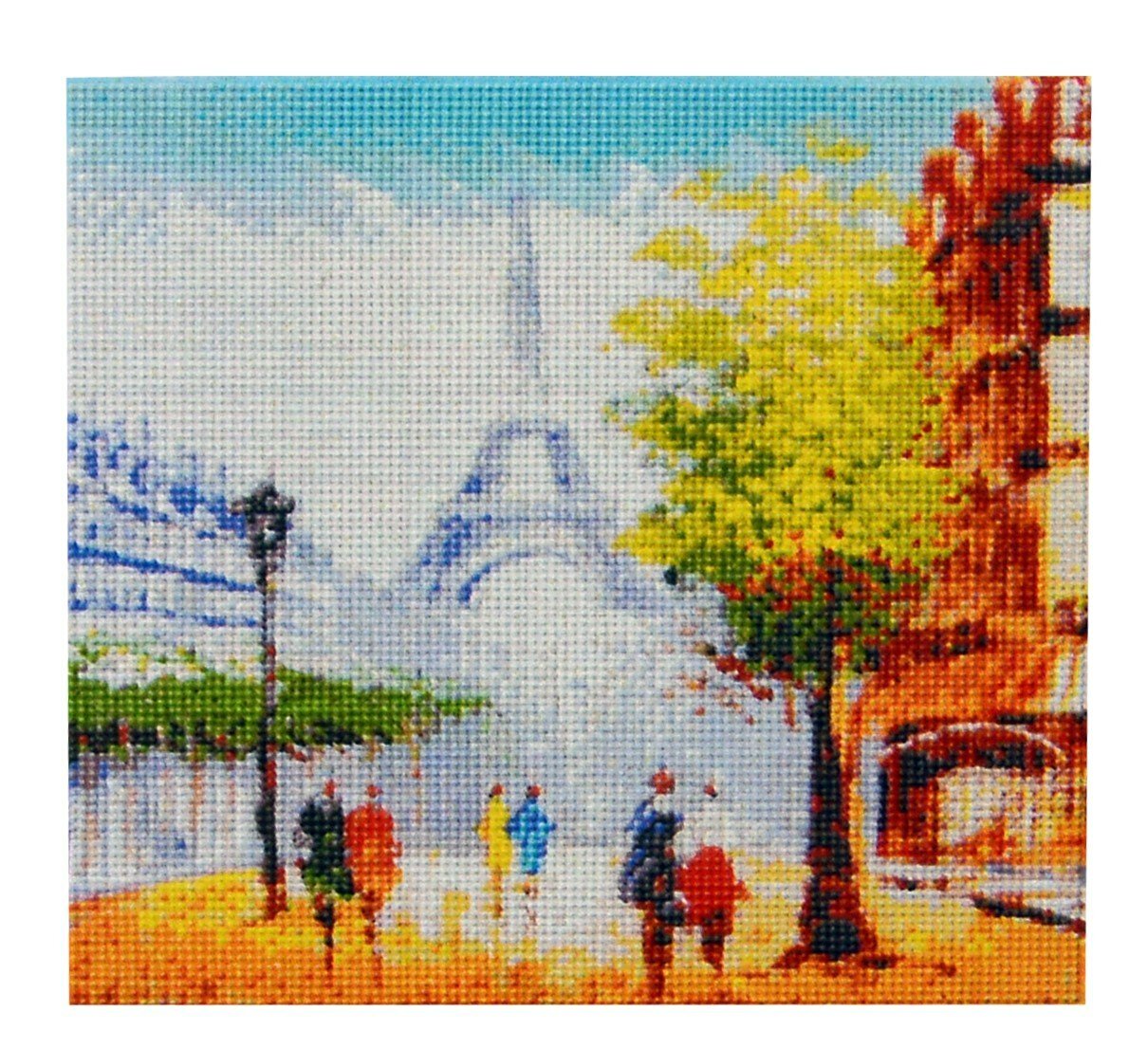 Алмазная мозаика (блестящая) с подрамником с полным заполнением 