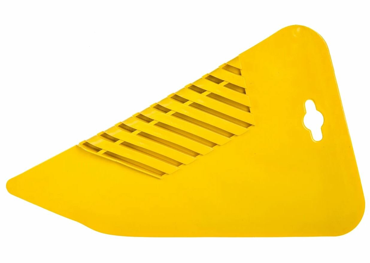 Шпатель для прикатки обоев 932280 280 мм пластик желтый 1 шт