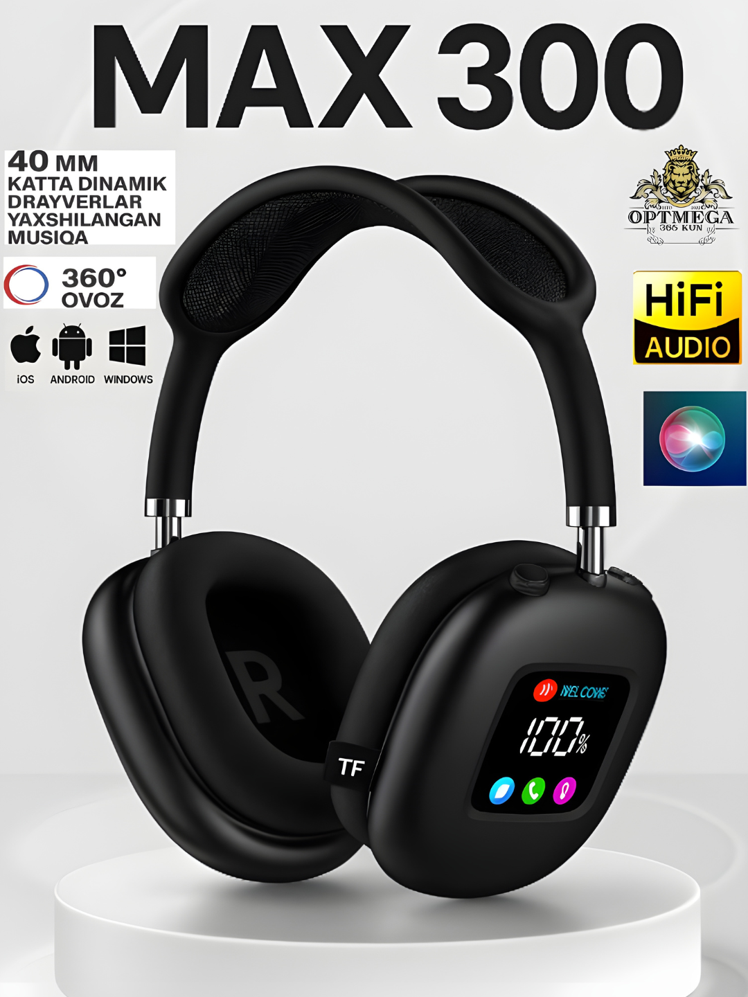 Беспроводные наушники Ai Max P300max 2025 - Черный